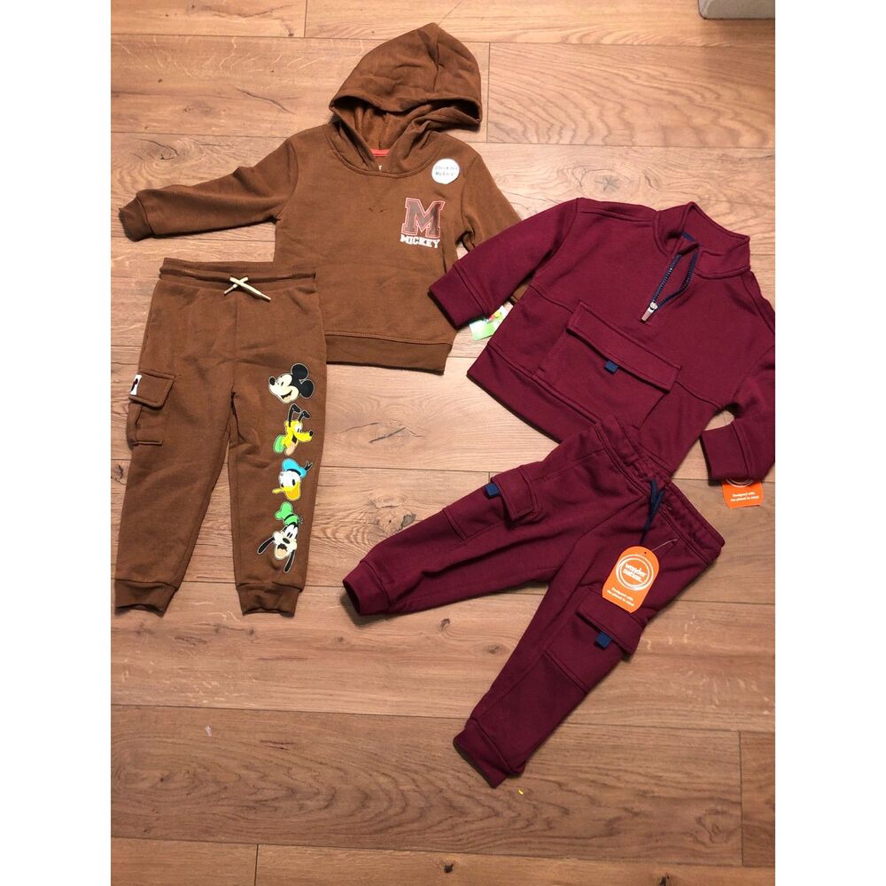 Mickey Mouse Todder 2T Bundle Sweatsuits
